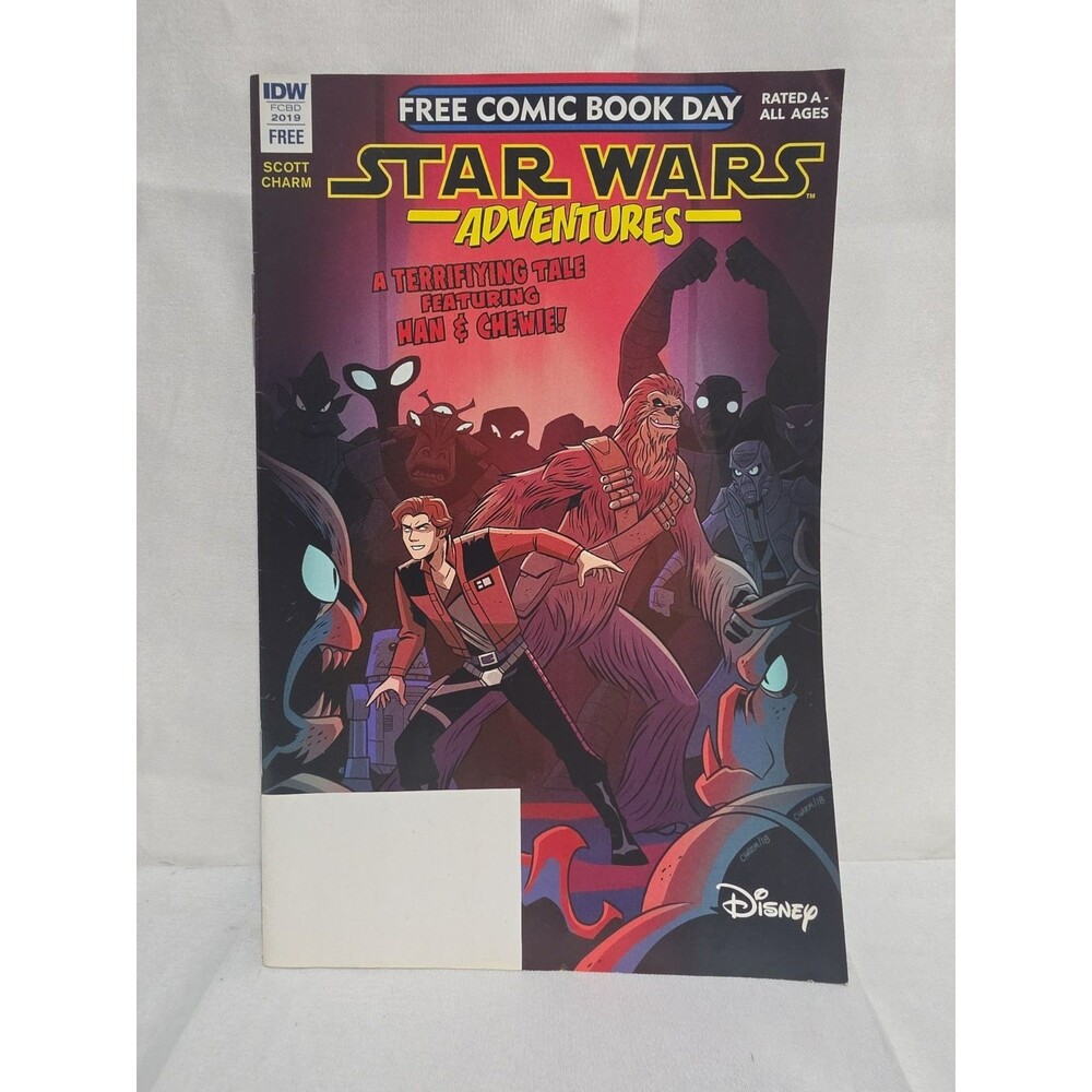 Star Wars Adventures Free Comic Book Day (FCBD) IDW 2019 Han Solo Chewbacca